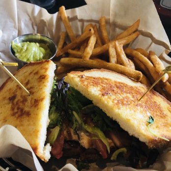 Beechwood Grill - Mahi sandwich with bacon, yum! - Seafood Near Me - Holland, Michigan Beechwood Grill - Mahi sandwich with bacon, yum! - Seafood Near Me - Holland, Michigan