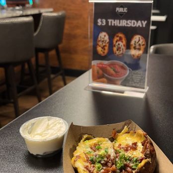 Public Tavern - 3$ Thursday potato skins - Wine Bars Near Me - Somerville, Massachusetts