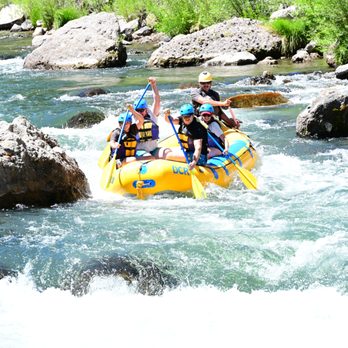 Tahoe Whitewater Tours - Our family during one of the rapids. - Tours Near Me - Truckee, California Tahoe Whitewater Tours - Our family during one of the rapids. - Tours Near Me - Truckee, California