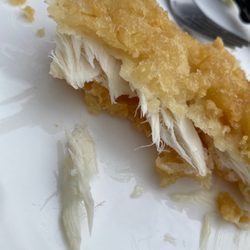Stanley's Fish & Chips - Dry ass mulch fish
