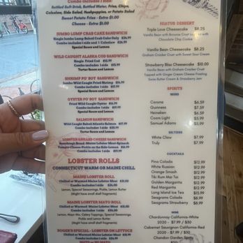 Georgetown Seafood - Menu - Seafood Near Me - Washington, DC, District of Columbia