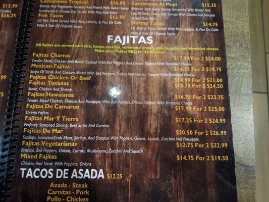 Menu photo 2 El Charro Irmo, SC Menu photo 2 El Charro Irmo, SC