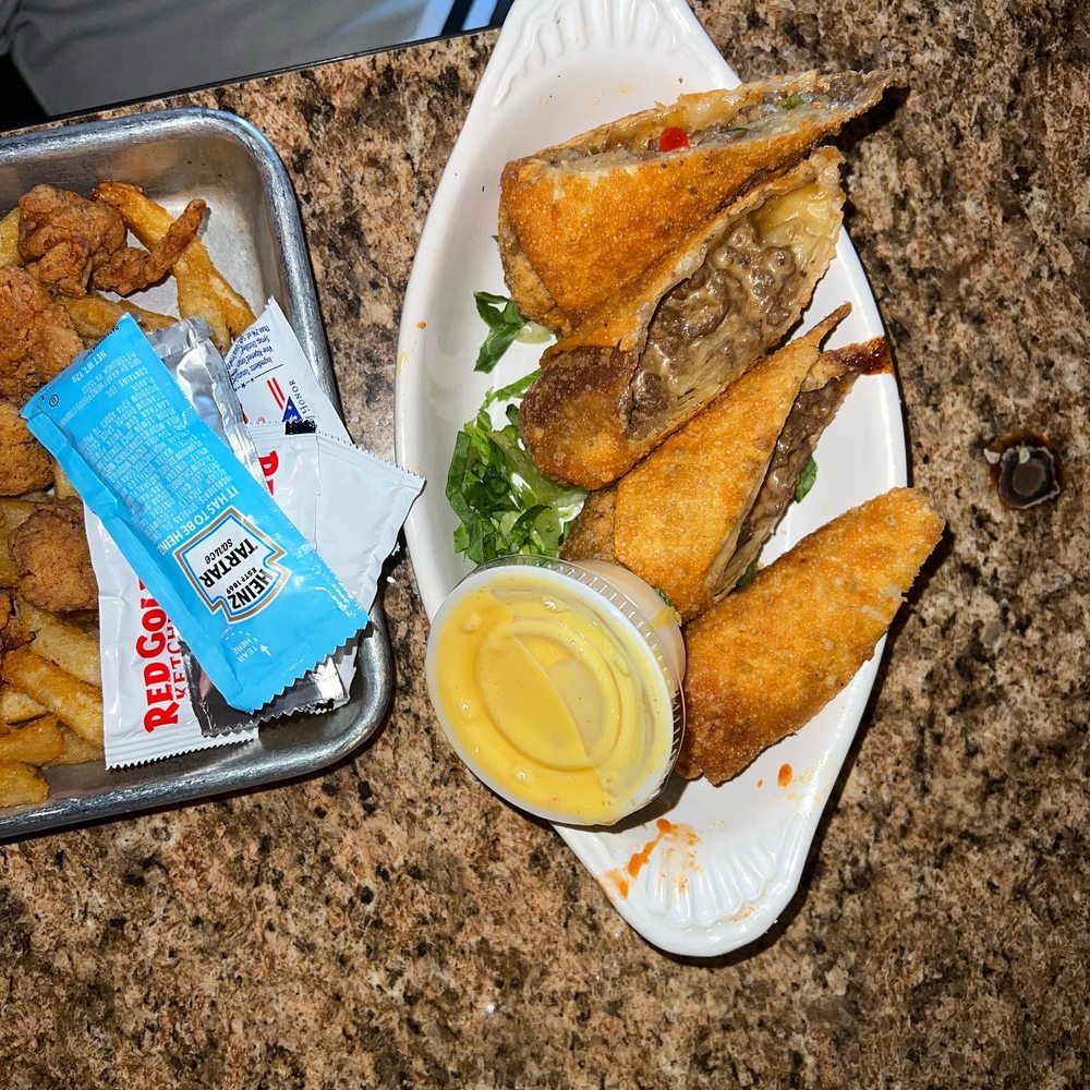 Prospect Park - philly cheesesteak egg rolls - Sports Bars Near Me - Houston, Texas Prospect Park - philly cheesesteak egg rolls - Sports Bars Near Me - Houston, Texas
