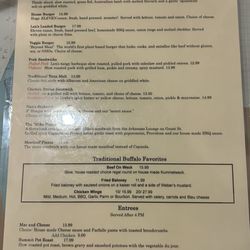 Parkside Meadow - Menu