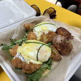 fisherman fish benedict