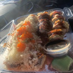 sushi siam roll & bagel roll