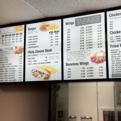 Wings & Seafood - Menu as of 1/26/2024