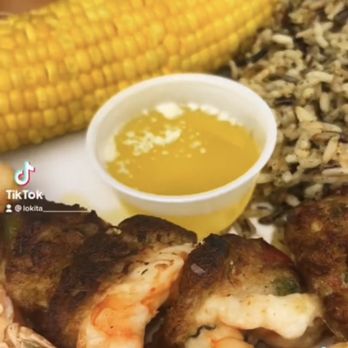 Bracco's Clam and Oyster Bar - Shrimp stuffed with crab meat!. Soooo good! - Seafood Near Me - Freeport, New York Bracco's Clam and Oyster Bar - Shrimp stuffed with crab meat!. Soooo good! - Seafood Near Me - Freeport, New York