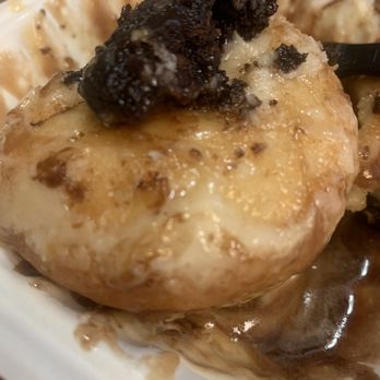 Cinnaholic - This is what was left of the icing after I took off the raw cookies. It was so dry and hard to eat. - Desserts Near Me - Corona, California Cinnaholic - This is what was left of the icing after I took off the raw cookies. It was so dry and hard to eat. - Desserts Near Me - Corona, California