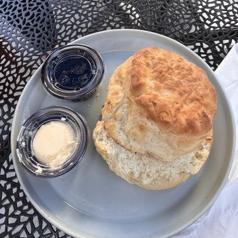 The Well Coffeehouse - Biscuit, butter, blackberry jam - Coffee & Tea Near Me - Nashville, Tennessee