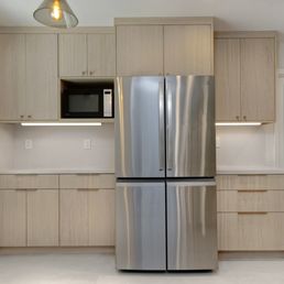 Milk Oak cabinets Milk Oak cabinets