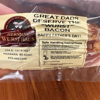 Hermann Wurst Haus - Free bacon for Father's Day. - Meat Shops Near Me - Hermann, Missouri
