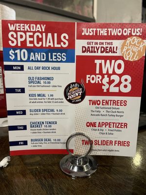 Menu photo 1 S&B's Burger Joint Oklahoma City, OK Menu photo 1 S&B's Burger Joint Oklahoma City, OK