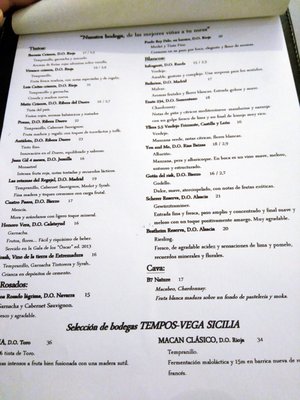 Menu photo 1 Erre Que Erre Madrid, M