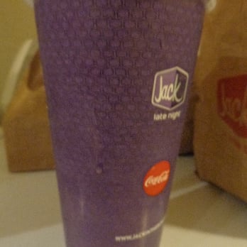 Jack in the Box - My wife is surprised that the medium cups are so big. - Burgers Near Me - Hayward, California Jack in the Box - My wife is surprised that the medium cups are so big. - Burgers Near Me - Hayward, California
