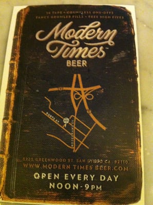 Modern Times Beer by null