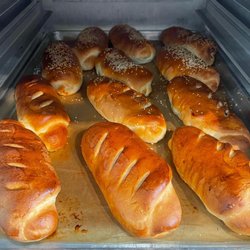 Legacy Bakery - Cream cheese and jalapeños bolillos