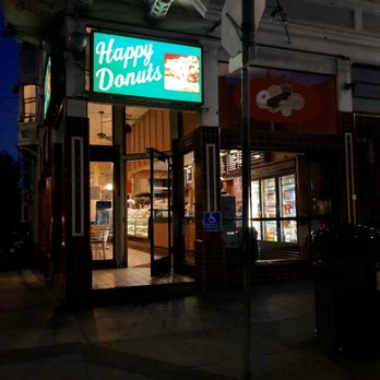 Happy Donuts - Front of the shop - Donuts Near Me - San Francisco, California