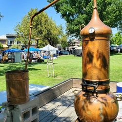 Lavender Festival - Lavender Essential Oil Still from Hambly Farms in San Miguel, CA.