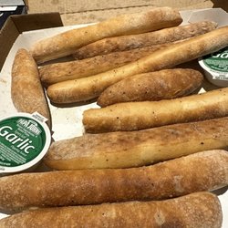 Papa Johns Pizza - Garlic, Parmesan breadsticks