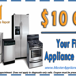 Master Appliance Repair - New Customer Coupon