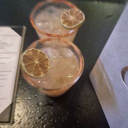 Guava margarita which has a difference name was not filled to the top of the glass or even close