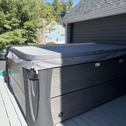 Four Season Spas - Side/front view is CalSpa EscapeX