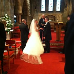 St John The Baptist C Of E Church - Simon & Anna exchanging vows