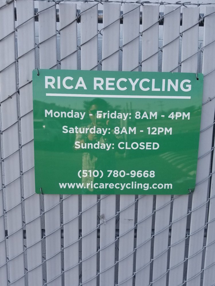 RICA RECYCLING 23 Reviews 27105 Industrial Blvd, Hayward, California Recycling Center