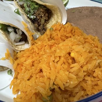 El Pueblo Mexican Restaurant - Ground beef tacos with rice and beans. - Mexican Near Me - Winter Park, Florida El Pueblo Mexican Restaurant - Ground beef tacos with rice and beans. - Mexican Near Me - Winter Park, Florida