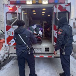 Bellevue Hospital Center - EMT staff slowly pulling my uncle out of the truck in SEVEN DEGREE WEATHER as he screamed to be taken to NYU Langone and was ignored.