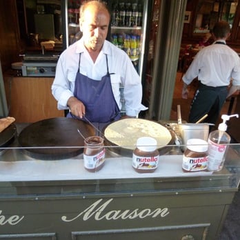 Esméralda - Crepes!  Yummy, delicately crisp. - Cafes Near Me - Paris, 75