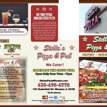 Stella's Pizza & Pub - Beverages, dine in open - Pizza Near Me - Wheaton, Illinois Stella's Pizza & Pub - Beverages, dine in open - Pizza Near Me - Wheaton, Illinois
