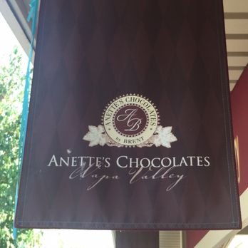 Anettes Chocolates - Street banner - Candy Stores Near Me - Napa, California
