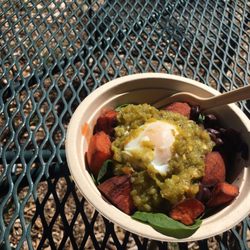 Delicious sweet potato bowl