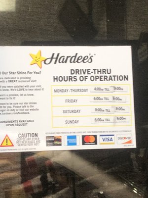 Menu photo 1 Hardee's Nashville, TN Menu photo 1 Hardee's Nashville, TN
