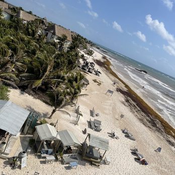 Hotelito Azul Tulum - From rooftop bar - Hotels Near Me - Tulum, ROO