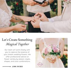Crystal Rose Floral Design - Wedding Flowers in California​