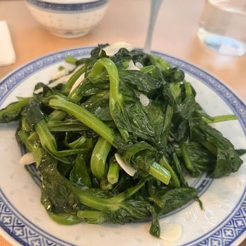 Birds of a Feather - Snow Pea Shoots w/ Garlic - Szechuan Near Me - Brooklyn, New York
