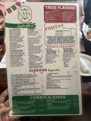 Menu photo 1 Casa Don Manuel Wayne, NJ Menu photo 1 Casa Don Manuel Wayne, NJ
