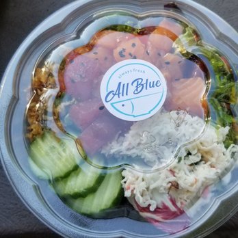 All Blue - a salad in a plastic container - Food Trucks Near Me - Sandy, Oregon