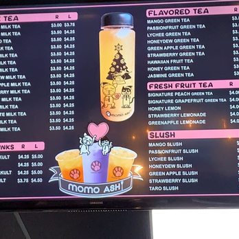 Momo Ashi - Menu - Bubble Tea Near Me - Bayside, New York Momo Ashi - Menu - Bubble Tea Near Me - Bayside, New York