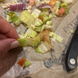 Brown lettuce Brown lettuce