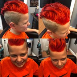 Lizzy Conway at A Wild Hair Salon - Fun color session :)