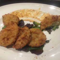 The Fountain Club @ The Artisian - Fried green tomatoes very good !