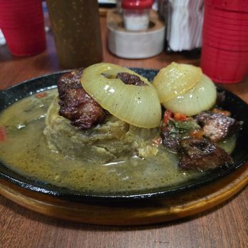 Los Yeyos - Fried Pork Mofongo Mofongo de carne frita - Puerto Rican Near Me - San Juan, Puerto Rico Los Yeyos - Fried Pork Mofongo Mofongo de carne frita - Puerto Rican Near Me - San Juan, Puerto Rico