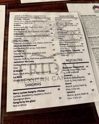 Menu photo 7 Frida’s Mexican Cantina Charlotte, NC Menu photo 7 Frida’s Mexican Cantina Charlotte, NC