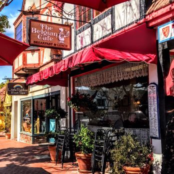 The Belgian Cafe - Like a spiders glistening web, this picture will entice you into dining, only to trap you in a meal of mediocrity. - Breakfast & Brunch Near Me - Solvang, California The Belgian Cafe - Like a spiders glistening web, this picture will entice you into dining, only to trap you in a meal of mediocrity. - Breakfast & Brunch Near Me - Solvang, California
