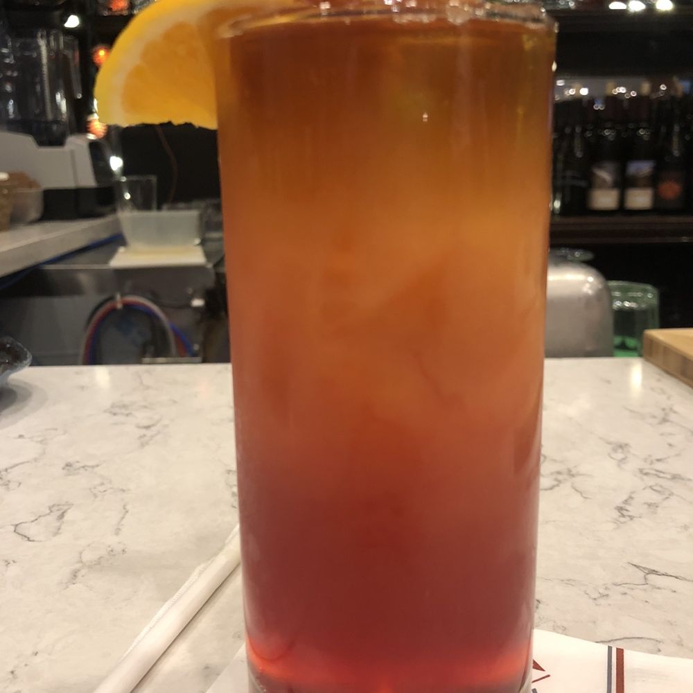 Strawberry bliss, a good way to end the night. Strawberry bliss, a good way to end the night.