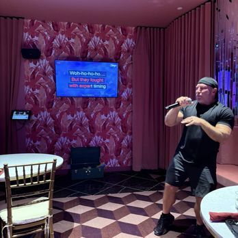 Holey Moley - Definitely booked the karaoke lounge - Mini Golf Near Me - Irvine, California